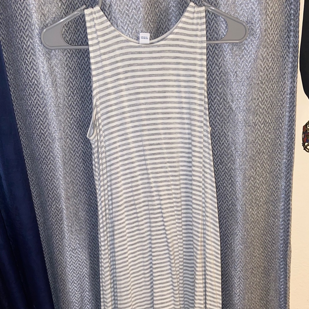 Old Navy Grey Tank Top Dress